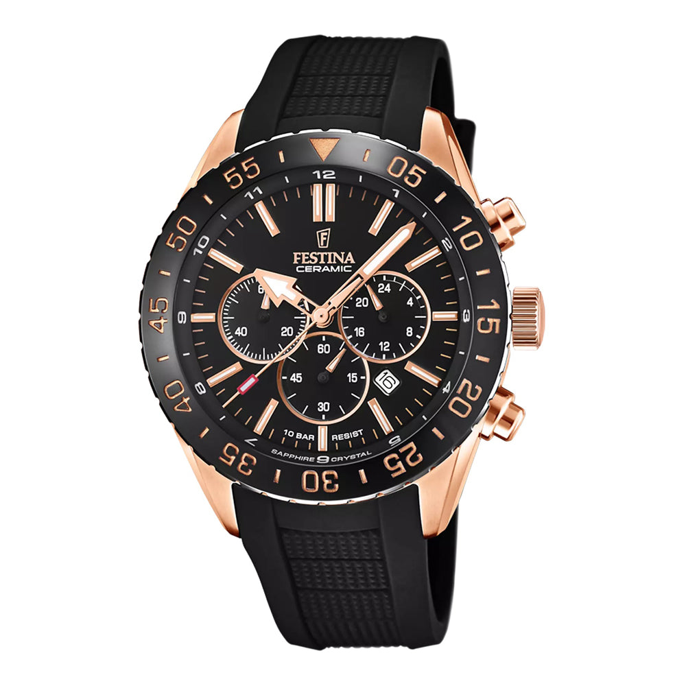 Festina Ceramic F20516/2 Montre Hommes Chronographe