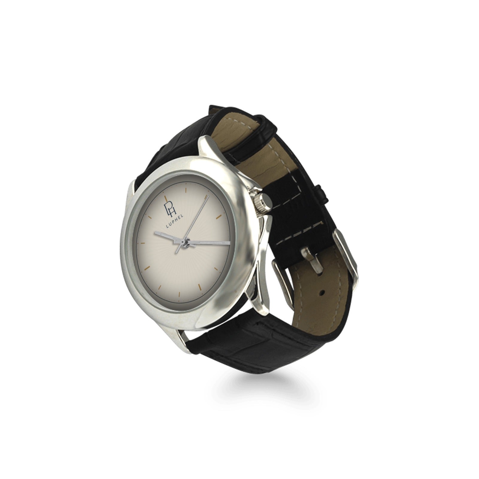 Luphel Opaline — montre à bracelet noir, vue complémentaire 2