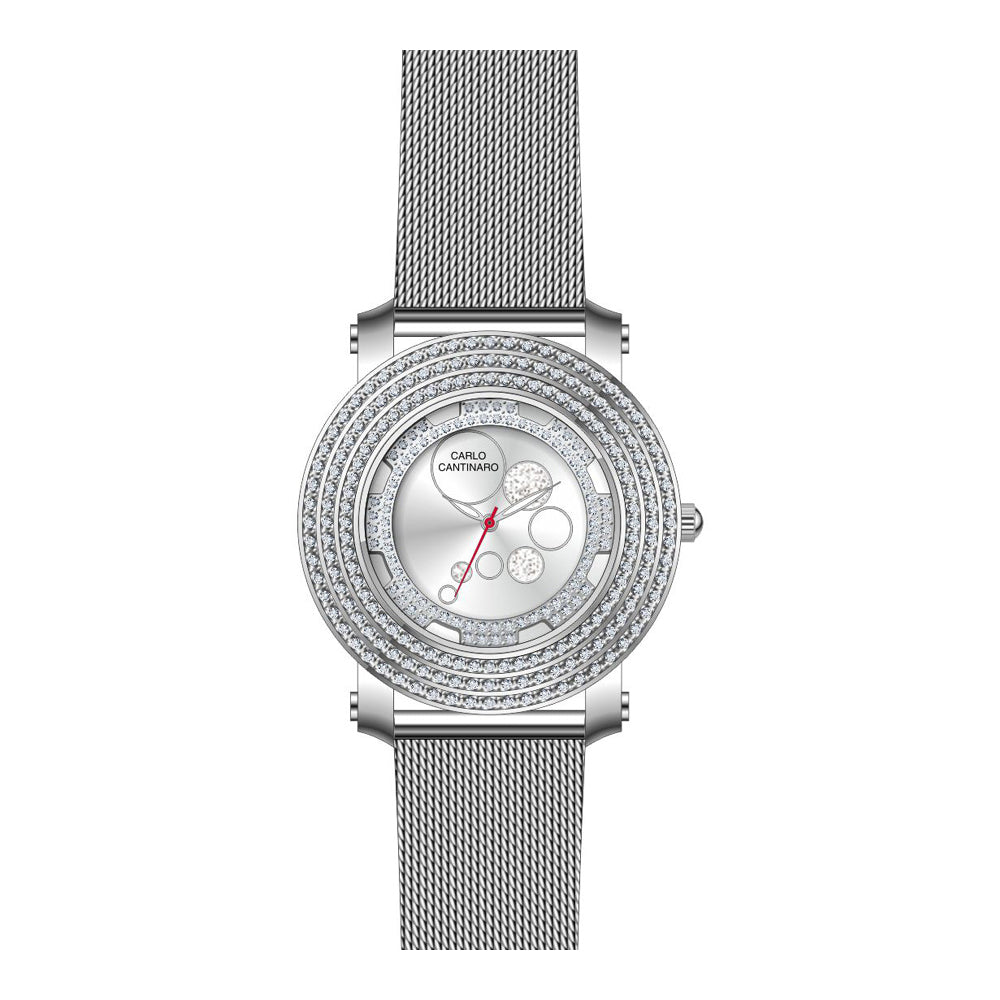 Carlo Cantinaro Éclat CC3029 — Argent 40 mm