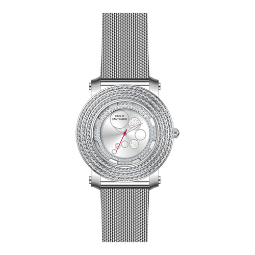 Carlo Cantinaro Éclat CC3029 — Argent 40 mm