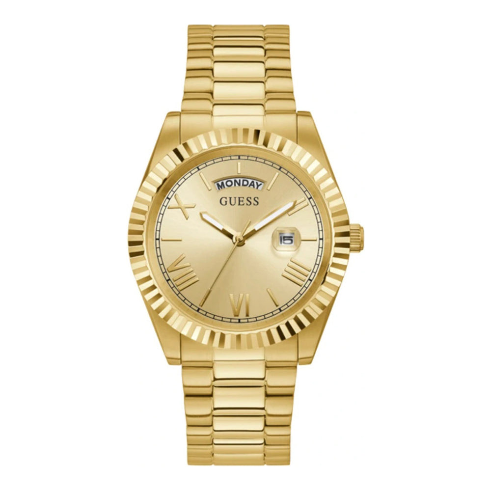 Guess Connoisseur GW0265G2 — montre homme dorée