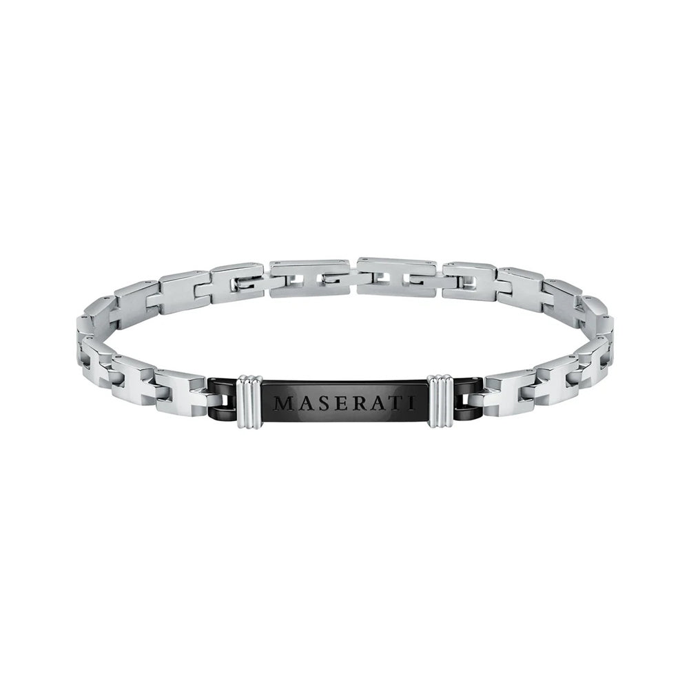 Maserati JM420ATK02 bracelet homme acier noir