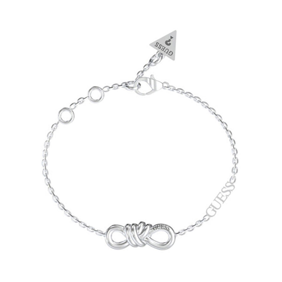 Guess JUBB04011 — détail du bracelet argenté