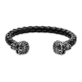 Police Tribaledge bracelet homme cuir noir